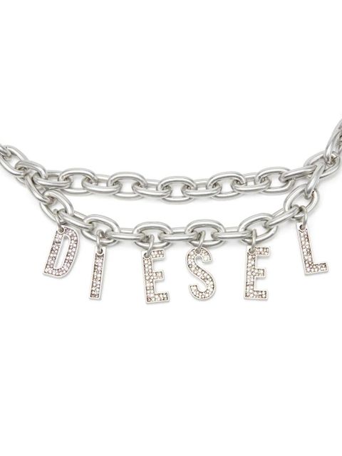 Diesel B-Charm Chain belt - Silver - zdjęcie produktu nr 2