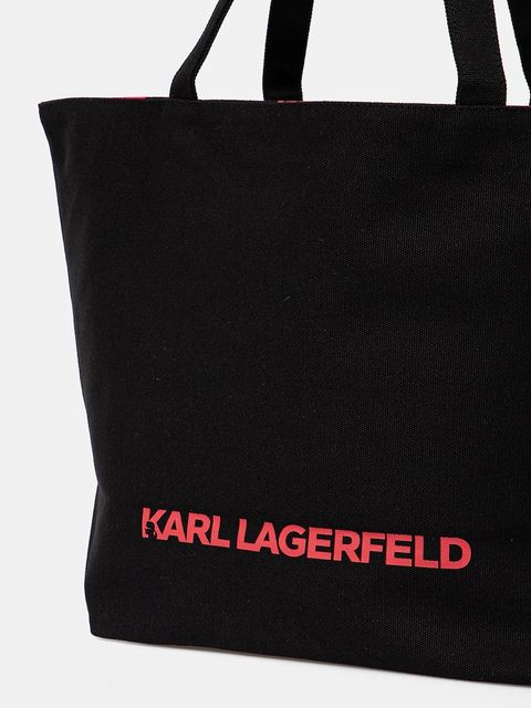 Karl Lagerfeld torebka dwustronna kolor czarny A1W50024 - zdjęcie produktu nr 2