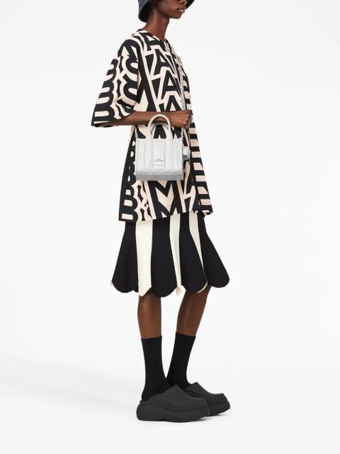 Marc Jacobs The Shiny Crinkle Crossbody Tote bag - White