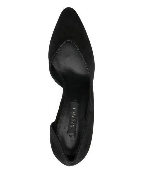 Casadei 85mm pointed-toe pumps - Black