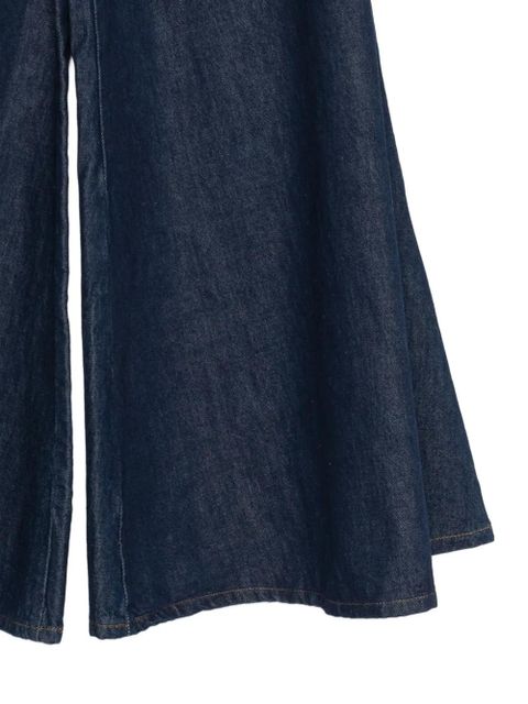 A.W.A.K.E. Mode Mirror wide-leg jeans - Blue