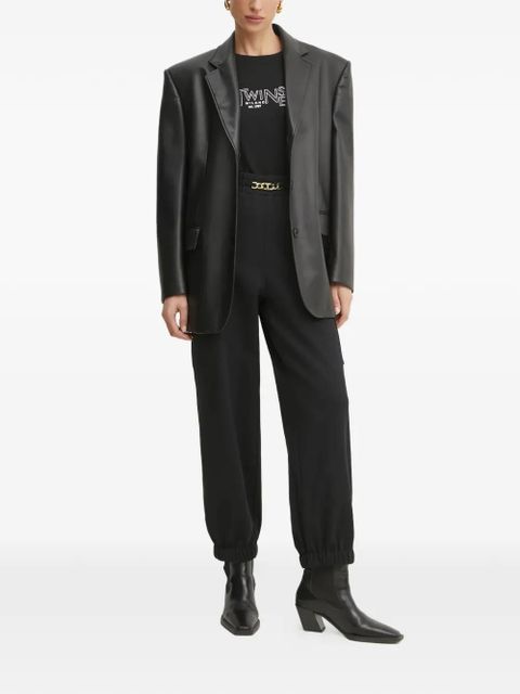 TWINSET logo-print T-shirt - Black - zdjęcie produktu nr 2