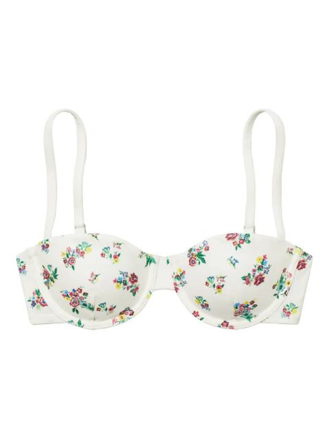 Tory Burch printed underwire bikini top - White - zdjęcie produktu nr 1