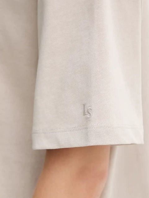 Levi's t-shirt bawełniany damski kolor beżowy 001HI