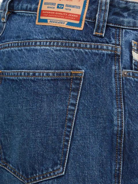 Diesel panelled maxi skirt - Blue