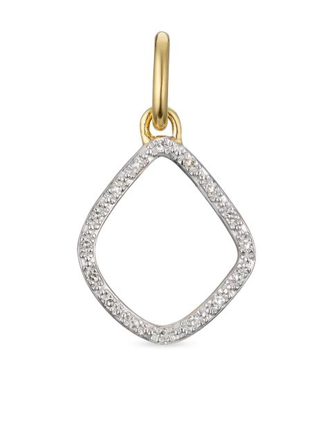 Monica Vinader Riva Kite diamond pendant charm - Gold - zdjęcie produktu nr 1