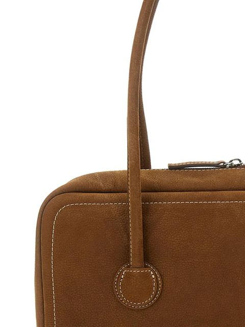Marge Sherwood top-handles leather tote bag - Brown