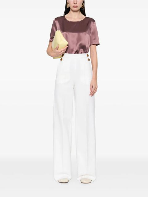 Max Mara Polonia trousers - White