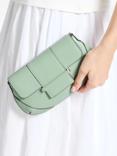 Jimmy Choo mini Bar chain cross body bag - Green - zdjęcie produktu nr 2
