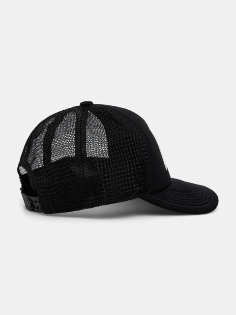 Converse czapka z daszkiem kolor czarny z nadrukiem 10026659-A02