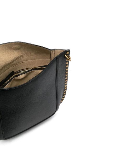 ISABEL MARANT Oskan leather shoulder bag - Black