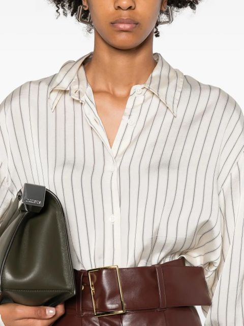 The Frankie Shop striped shirt - Neutrals