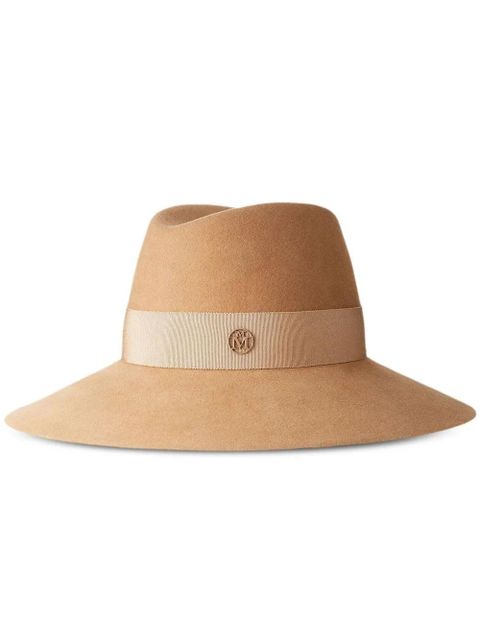 Maison Michel Kate wool felt fedora - Neutrals - zdjęcie produktu nr 1