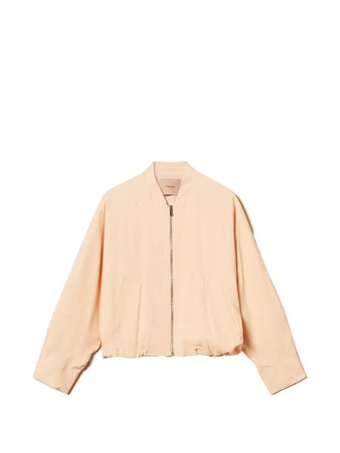TWINSET kimono-sleeve bomber jacket - Neutrals - zdjęcie produktu nr 1