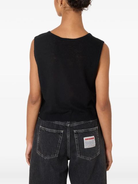 American Vintage Dumy cropped top - Black