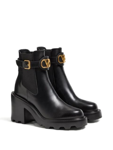 Valentino Garavani 90mm VLogo Signature Chelsea boots - Black