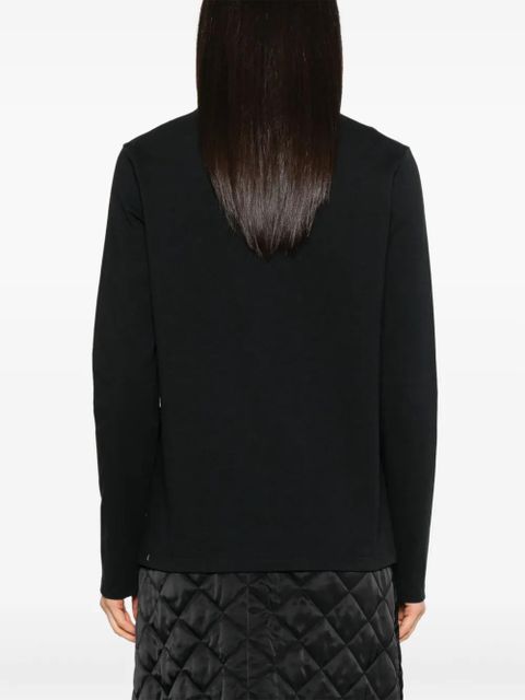 Jil Sander brooch-detail T-shirt - Black