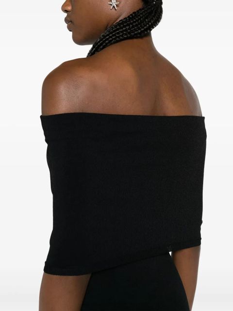 WARDROBE.NYC Off Shoulder bodycon minidress - Black