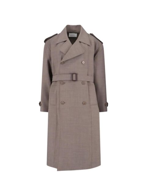 The Frankie Shop Bleecker belted trench coat - Neutrals