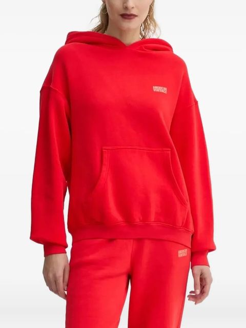American Vintage logo-print hoodie - Red - zdjęcie produktu nr 1