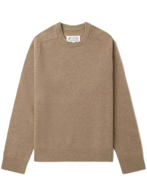 Maison Margiela wool jumper - Neutrals - zdjęcie produktu nr 1