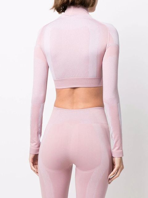 MISBHV logo-print compression top - Pink