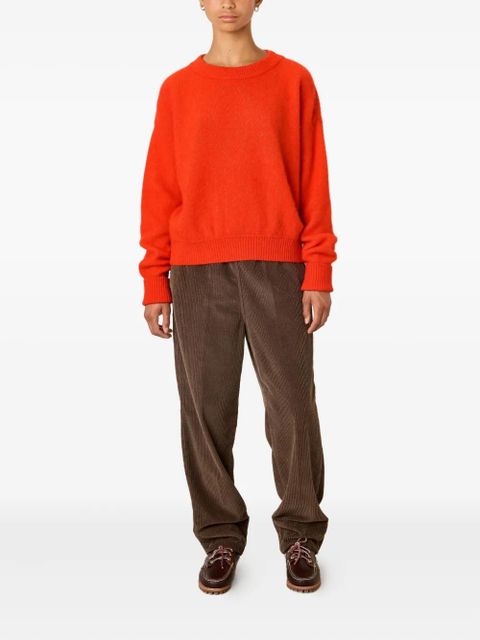 American Vintage Vitow crew-neck sweater - Orange - zdjęcie produktu nr 2