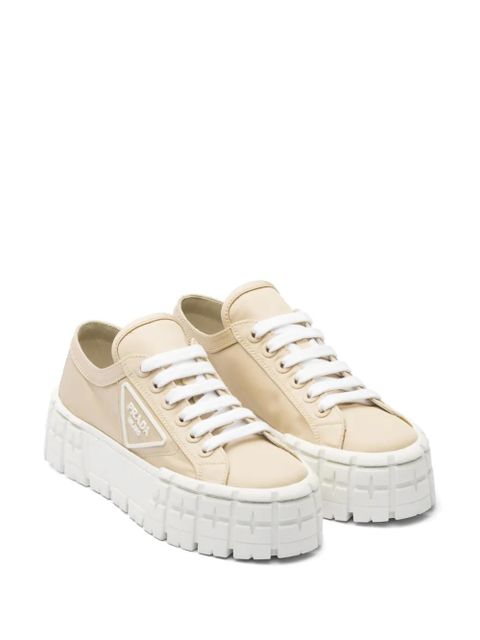Prada Double Wheel Re-Nylon sneakers - Neutrals