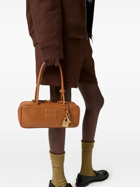 Miu Miu Beau leather bag - Brown
