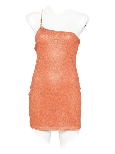 Oséree Glazed Lumière mini dress - Orange