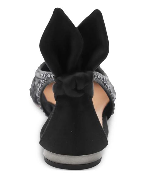 Aquazzura Bow Tie ballet flats - Black