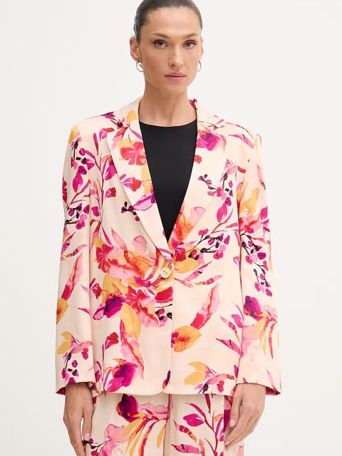 Lola Casademunt marynarka jednorzędowa damska z wiskozy - zdjęcie produktu nr 1