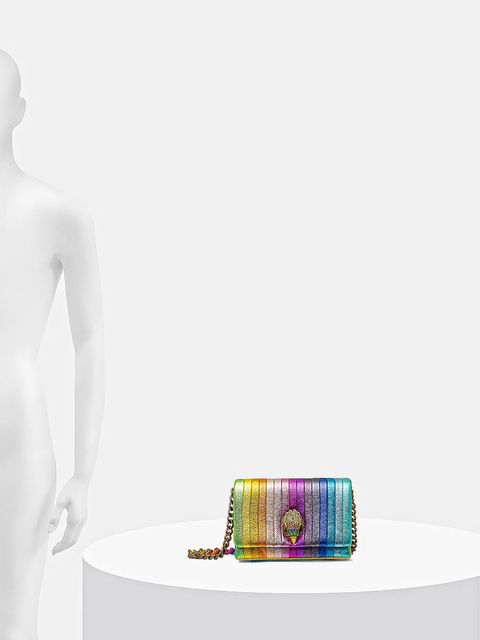 Kurt Geiger London torebka skórzana MINI KENSINGTON kolor multicolor 5015669109