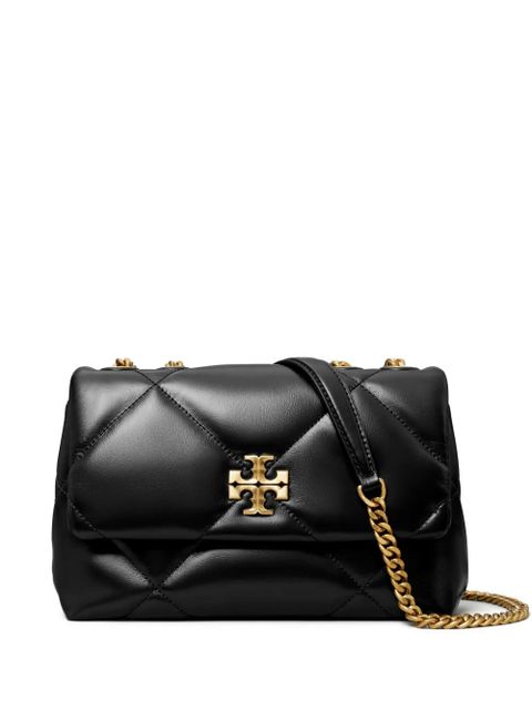 Tory Burch small Kira diamond-quilted convertible shoulder bag - Black - zdjęcie produktu nr 1