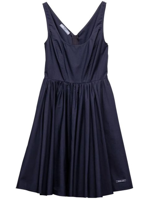 Prada cotton dress - Blue - zdjęcie produktu nr 1