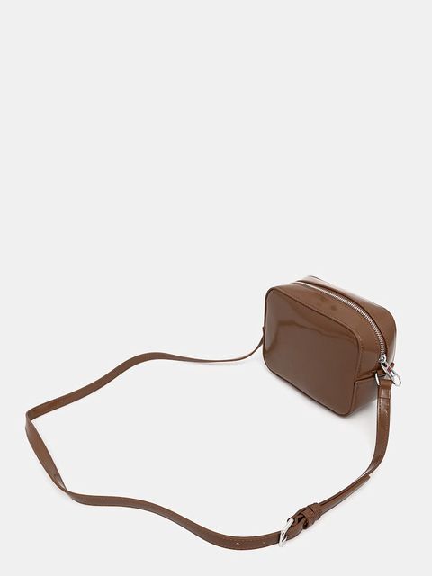 Tommy Jeans torebka kolor brązowy AW0AW17864