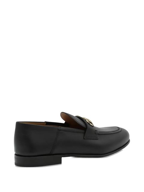 Ferragamo Gancini leather loafers - Black - zdjęcie produktu nr 2