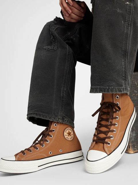 Converse trampki Chuck 70 kolor brązowy A13291C