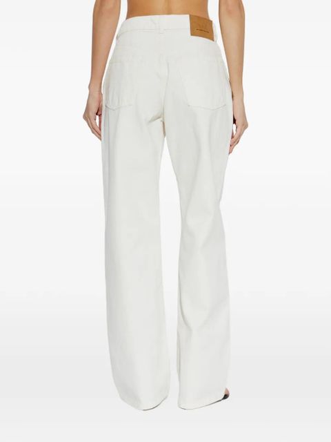 AMI Paris straight-leg denim jeans - White