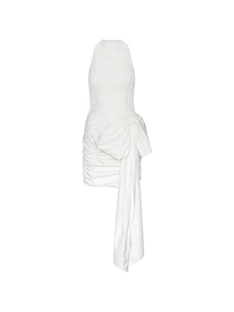 ROTATE BIRGER CHRISTENSEN lace bow mini dress - White - zdjęcie produktu nr 1