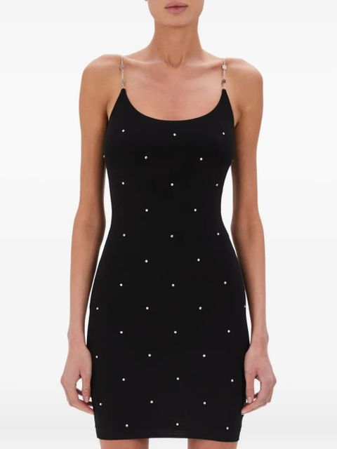 AMIRI crystal-embellished mini dress - Black - zdjęcie produktu nr 1