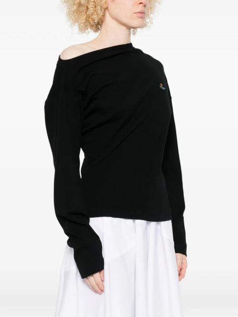 Vivienne Westwood Ls Hebo sweater - Black