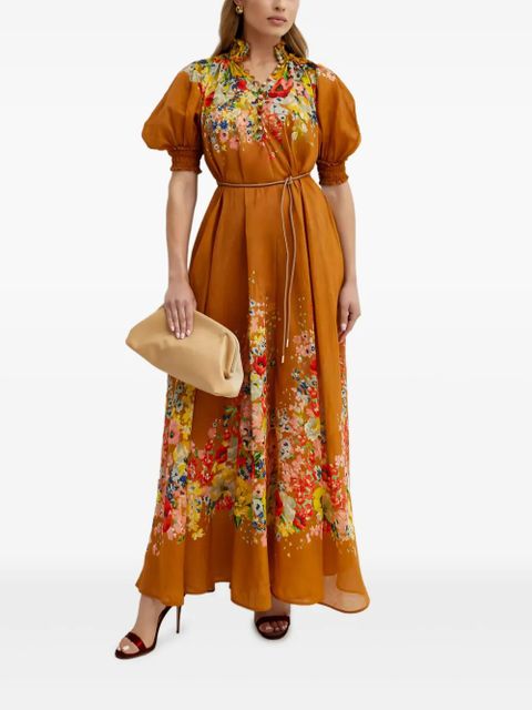 ZIMMERMANN Alight Swing midi dress - Brown