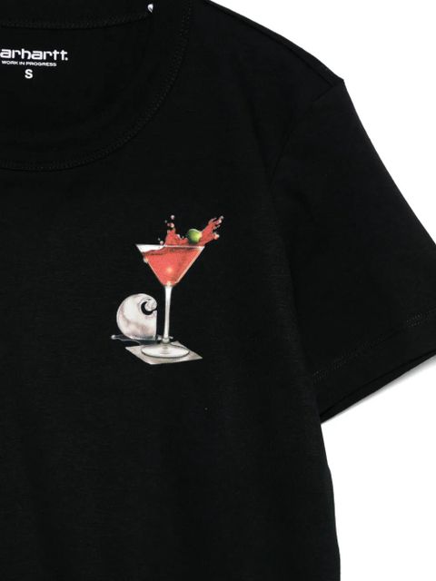 Carhartt WIP cocktail-print T-shirt - Black