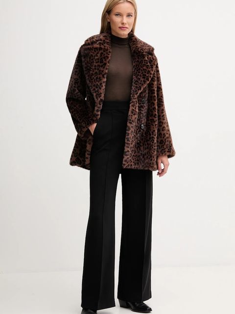 Joseph Ribkoff płaszcz kolor brązowy 253937 - zdjęcie produktu nr 2