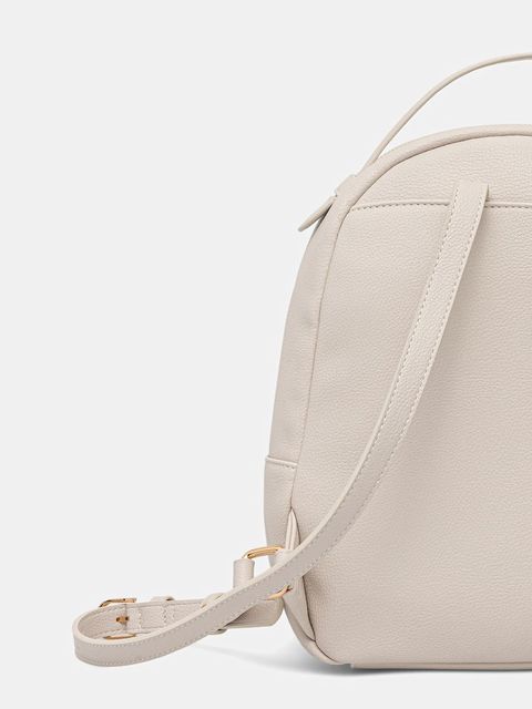 Liu Jo plecak damski kolor beżowy mały wzorzysty AF5157.E0538