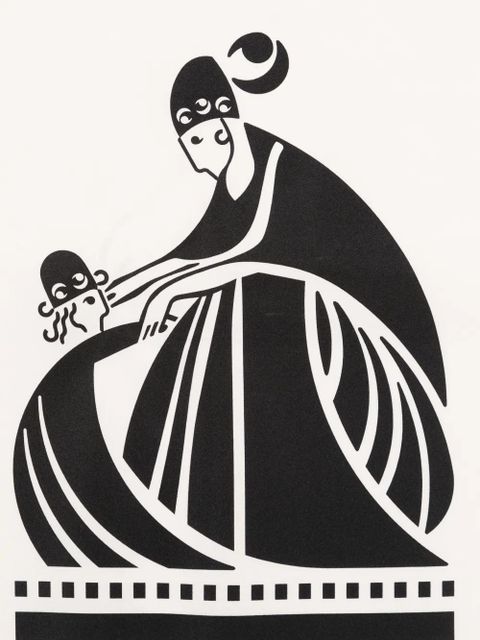 Lanvin logo silk scarf - Neutrals - zdjęcie produktu nr 2