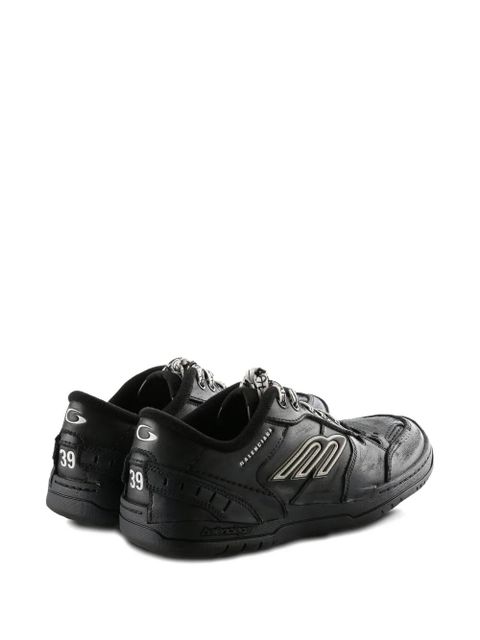 Balenciaga Hamptons Worn-Out sneakers - Black