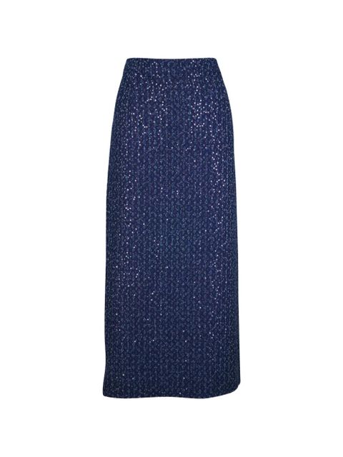 Michael Kors sequined midi skirt - Blue - zdjęcie produktu nr 1