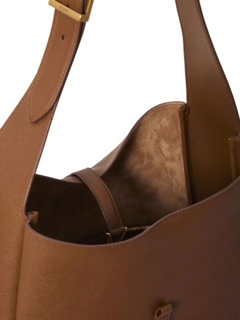 Saint Laurent large Le 5 à 7 bag - Brown